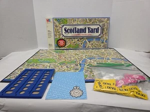 Vintage Scotland Yard Detective Board Game by Milton Bradley 1985 Complete - Picture 1 of 23