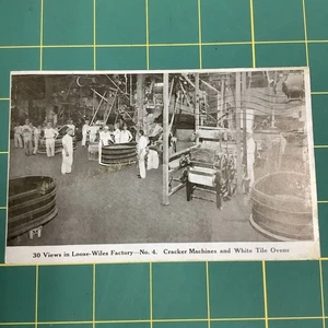 Antique Photo Postcard Historic Loose-Wiles Biscuit Co. Kansas City Factory 1909 - Picture 1 of 6