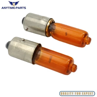 Se adapta a Land Rover VW 30640524 2 piezas bombillas de señal de giro delanteras ámbar 30640997 Foto 1 de 4