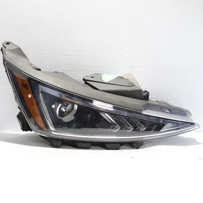 Conjunto de faros laterales derecho halógenos base Hyundai Elantra 2019-2020 OEM Foto 1 de 4