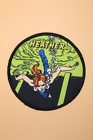 Heather Hudson 4" Circular Sew On Fabric Patch Marvel 1985 Alpha Flight Unused