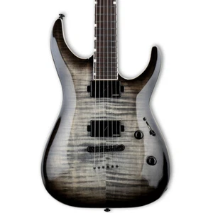 ESP LTD MH-1000NT Electric Guitar, Ebony Fingerboard, Charcoal Burst - Picture 1 of 3