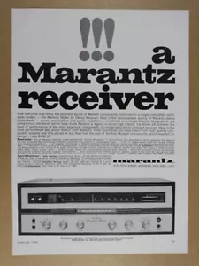 1968 Marantz Model 18 Stereo Receiver vintage print Ad - Picture 1 of 1
