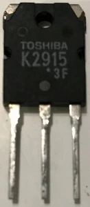 2SK2915, K2915, Toshiba MOSFET, Regolatore Chopper, Convertitore DC-DC - Foto 1 di 3