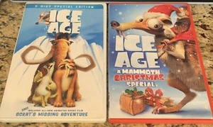 Ice Age/  Ice Age A Mammoth Christmas Special (2 DVD Lot, 3 Discs, 2002) *LN - Picture 1 of 1