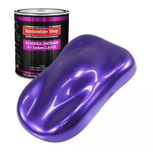 Restoration Shop Firemist Purple Acrylic Urethane Gallon Only Auto Paint - Picture 1 of 5