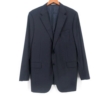 Blazer Daniel Cremieux Para Hombres 44L LORO PIANA Italia Super 170s Lana Traje Deportivo Abrigo Foto 1 de 4