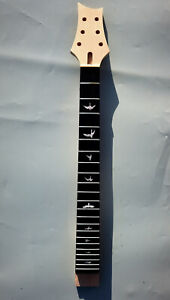 Mahagoni Gitarrenhals 22 Bund 24,75 Zoll Ersatz für PRS-Stil Kopf Set in