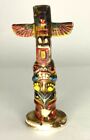 Ceramic Colorful Tribal Totem Pole Home Decor Approx 7