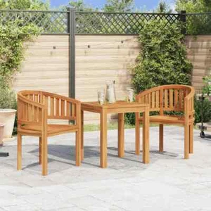Bananenstuhl Massivholz Teak - Bild 1 von 9