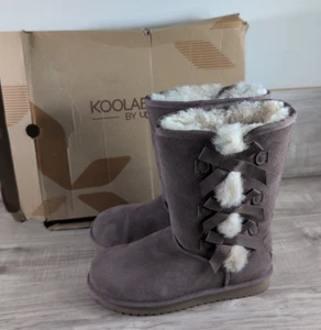 Koolaburra by UGG W Victoria Tall Boot Cinder Women's US 8 - Picture 1 of 14