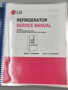 LG LFXS30766* SERVICE REPAIR MANUAL Laminated, Binded, PAPER - Picture 1 of 4