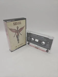 Nirvana IN UTERO Cassette 1993 Made In France Version GEC24536 EX/NM Very Rare - Picture 1 of 10