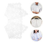  Durchbrochener Schal Baumwolle Damen Pulloverkleider Für Frauen Weiße Shirts
