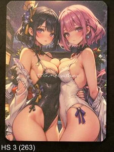 263 Raiden Shogun Genshin Impact Hot & Spicy 3 Goddess Story A6 - Picture 1 of 1