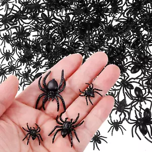 Prank Fake Spiders, Mini Realistic Spiders for Halloween, Halloween Decorative S - Picture 1 of 12