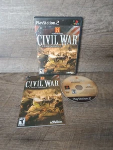 Civil War: A Nation Divided (Sony Playstation 2, 2006) PS2 Completo con Manual - Imagen 1 de 1