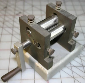 Custom Made Machinist Built Jewelers Wire/ Sheet Roller - Picture 1 of 12