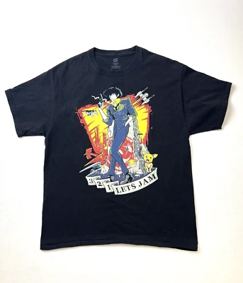 Ковбой Бибоп аниме манга графический футболка Sz L гуманоид тайфун Hanes унисекс - Изображение 1 из 4