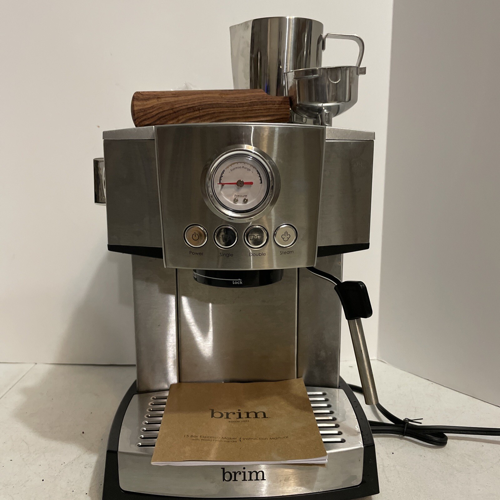 Brim 15 Bar Espresso Machine Cappuccino 