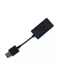 Logitech G432 3.5mm Female to Type-A Male USB Audio Adapter 881-000315 A00092 - Picture 1 of 7