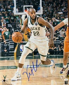 Milw Bucks 2021 NBA Champ KHRIS MIDDLETON Signed 16x20 Photo #5 AUTO - JSA - Picture 1 of 1