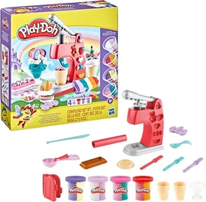 Play-Doh Eismaschine Creative Playset Zauberhafte Eismaschine Kinder Knete-Set - Bild 1 von 9