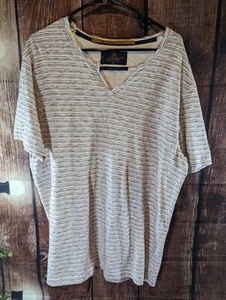 Camisa Hecha Jared Union Para Hombre Talla XL Bronceada Y Diseños Manga Corta - Imagen 1 de 5