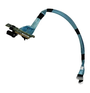 Kabel NVMe Dell PowerEdge R7525 24x2,5" 2xSFF-8654 do karty Riser #4 CPU2 Y3TDH - Zdjęcie 1 z 1