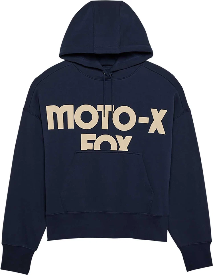 Fox Racing Women's Moto-X Oversized Pullover Hoodie - Sweatshirt Graphic Hoody - Image 1 of 1
