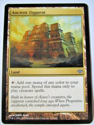 MTG Ancient Ziggurat Conflux Light Play!! - Image 1 of 2