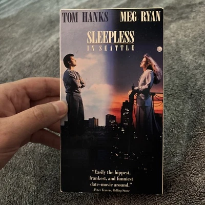 Sleepless in Seattle (VHS, 1993) Meg Ryan Tom Hanks - Image 1 of 4