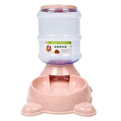  Dispenser Automatico Cibo Cani Distributore Crocchette Gatto Mangiatoia Per - Immagine 1 di 4