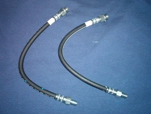 Chevrolet Corvette Brake hose set 2 hoses REAR 1963-1982 Made in USA - Bild 1 von 6