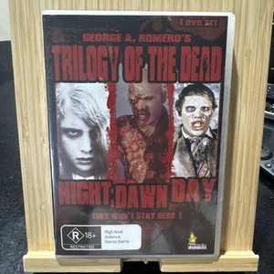 Trilogy Of The Dead Night Dawn Day DVD Region All George Romero 4 Discs UMBRELLA - Picture 1 of 3