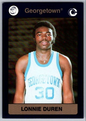 1991-92 Collegiate Collection Georgetown Hoyas Lonnie Duren Georgetown Hoyas #72 - Image 1 of 2