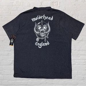 Roark Run Amok Bless Up Trail Kurzarm Hemd mit Knöpfen Motörhead Herren 2XL - Bild 1 von 6