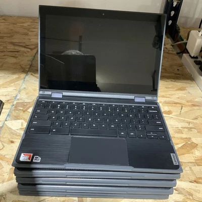 5x Lenovo 300e Chromebook 2nd Gen AST 82CE AMD A4-9120C 4GB RAM 32GB SSD TOUCH - Image 1 of 4
