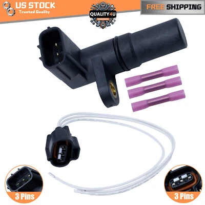 Transmission Input Output Vehicle Speed Sensor & Pigtail FOR ACURA HONDA 01-11 Foto 1 de 4