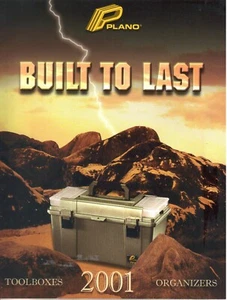 2001 Product Catalog Guide for PLANO Fishing Toolboxes Organizers Tackle Box - Bild 1 von 1