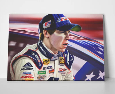 Póster o lienzo de Brad Keselowski - arte de pared Nascar Foto 1 de 4