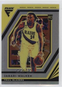 2022-23 Panini Flux Rookies Silver Prizm Jabari Walker #208 Rookie RC