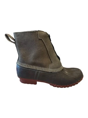 Мужские ботинки LL Bean, 7 дюймов с флисовой подкладкой, утепленные, на молнии спереди, различные размеры - Изображение 1 из 4