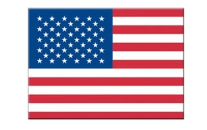 Aufkleber Fahne Flagge USA 5 Stück 7x10cm - Picture 1 of 1