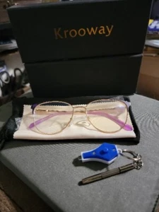 Anti Blue Light & Anti Block Glare Computer Reading Glasses Readers for Women - Picture 1 of 3