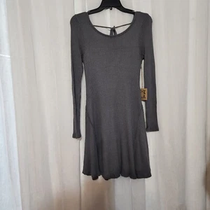 PPlaclothing Thermo Tunika Kleid neu mit Etikett Einzelhandel $ 64 klein grau Mini Midi Kleid - Bild 1 von 12