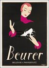 Poster Hq 40X60cm D'une Affiche Vintage Pub Chaussure Beurer