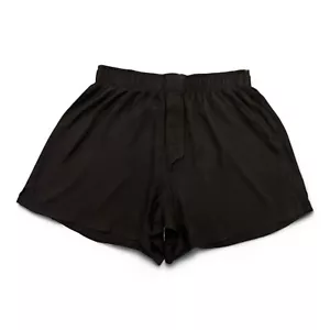 Calvin Klein Women's Silky Sleepwear Shorts In Black - Picture 1 of 7