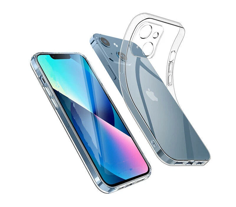 COVER CUSTODIA Trasparente Morbido Silicone  PER  APPLE iPhone 13 - Immagine 1 di 1