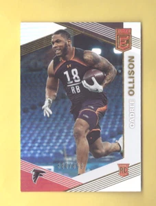 2019 Panini Elite QADREE OLLISON Rookie 320/699 Falcons Mint - Picture 1 of 1